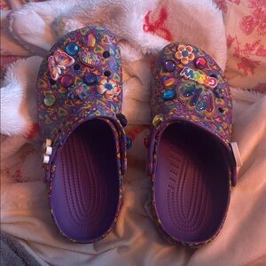 Lisa Frank crocs